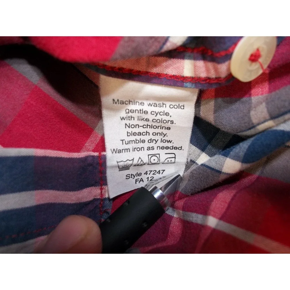 J Crew Mens Shirt Multicolor L Plaid Button Up Long Sleeve Collared